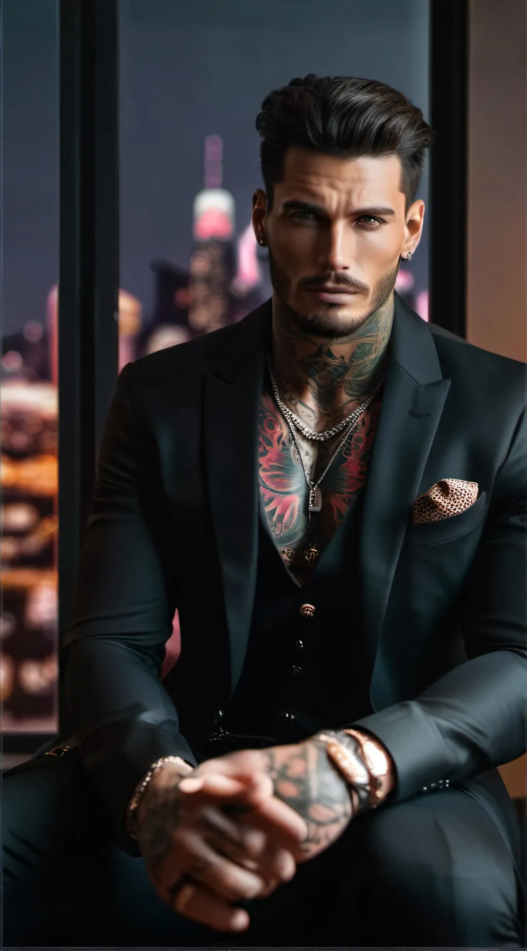 ai character: Axel Beyers background