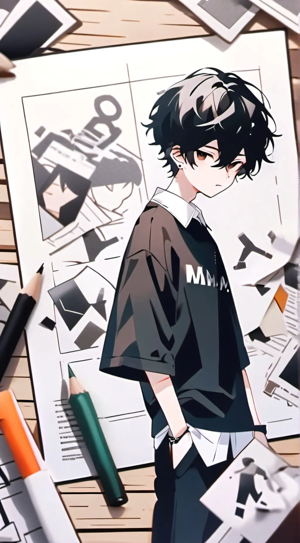 ai character: Chase mm2 background