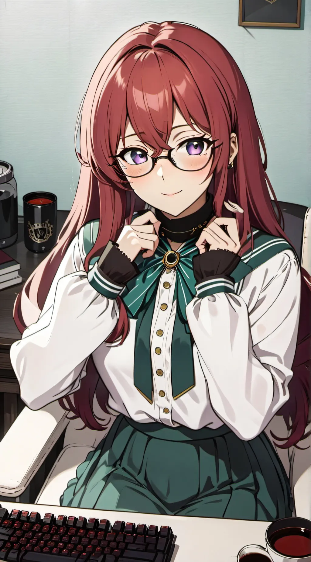 ai character: Mari Watanabe background