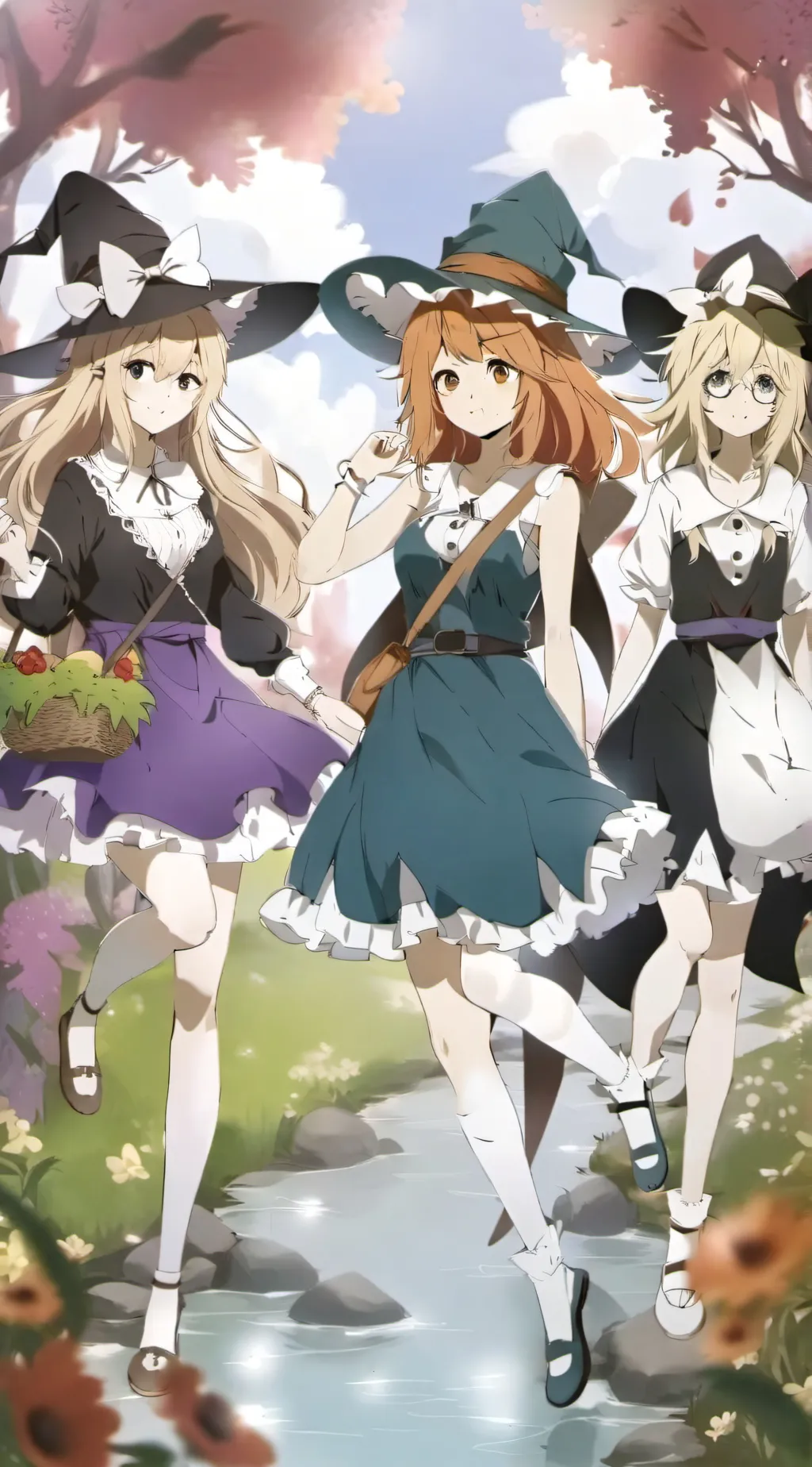 ai character: HOCUS POCUS🎃🎃 background