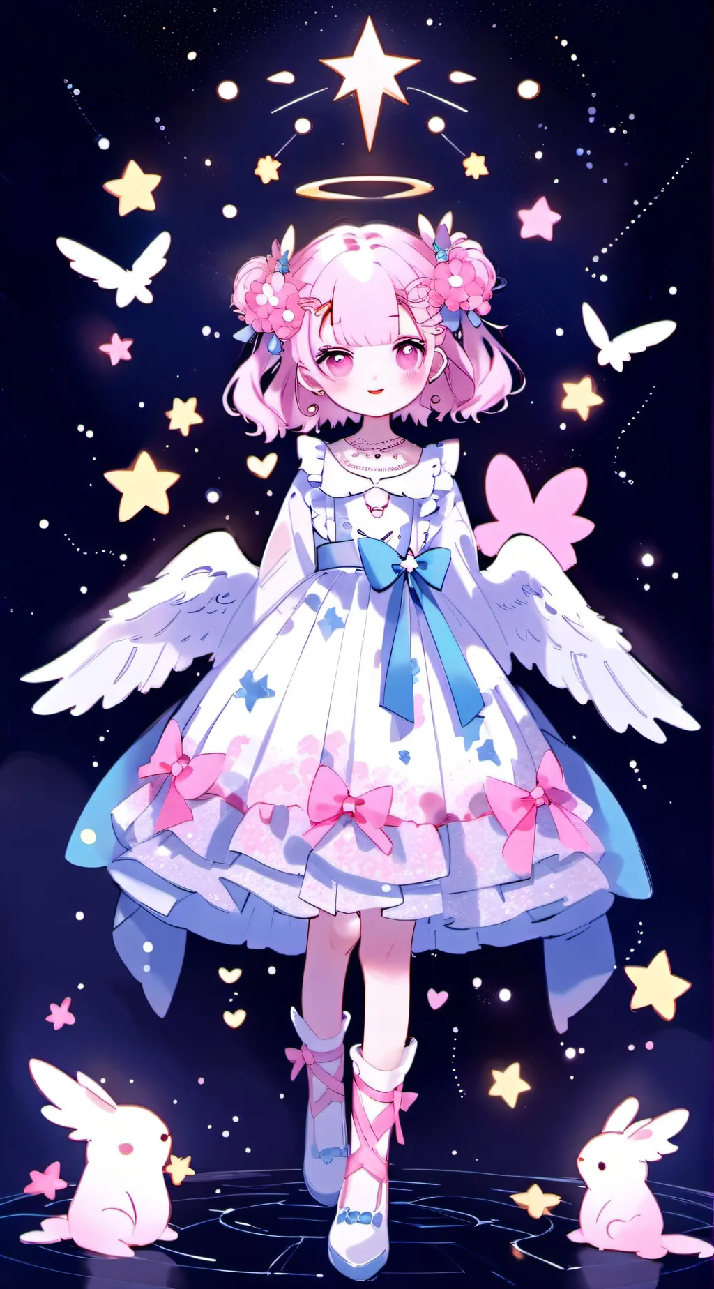 ai character: Angel Luna background