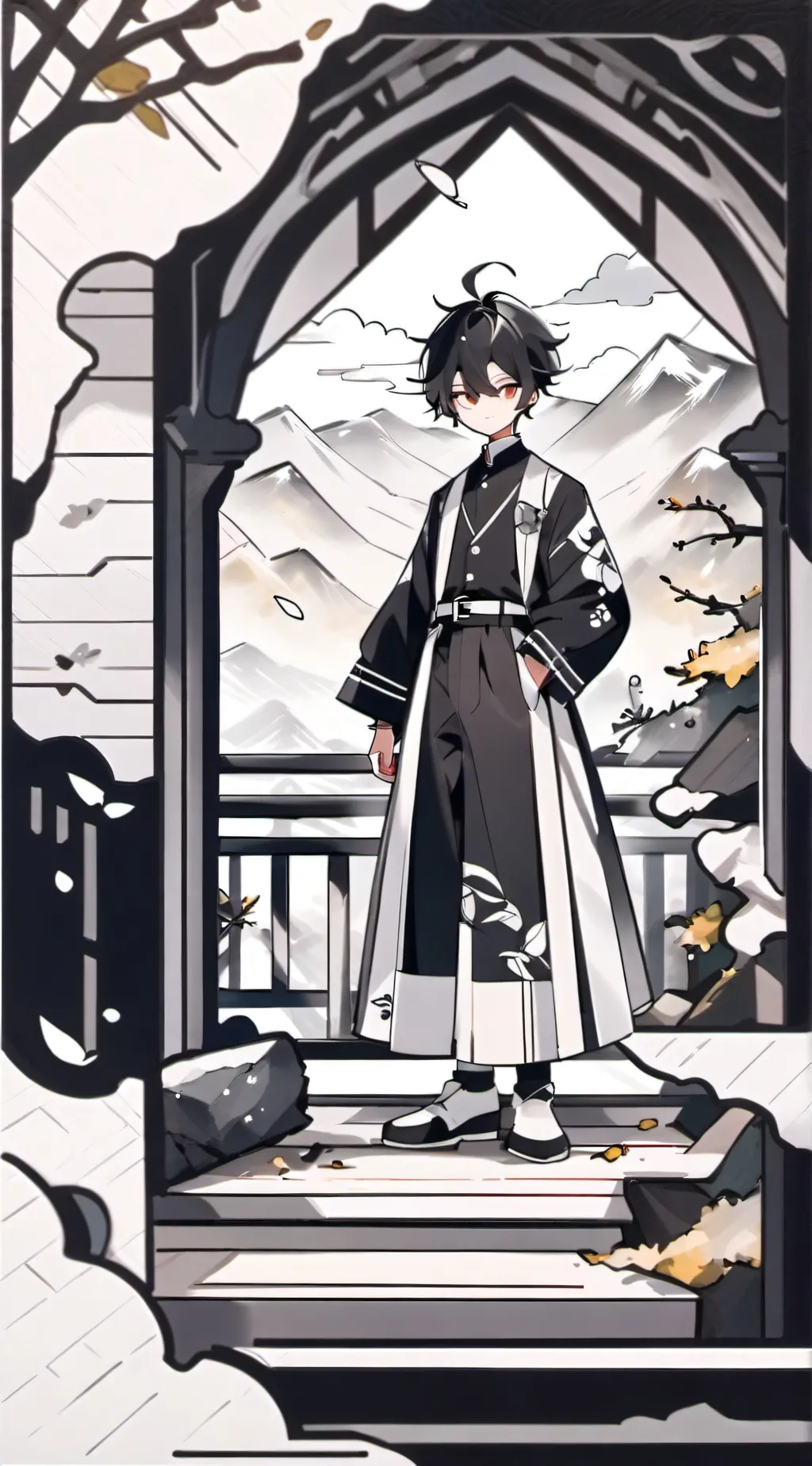 ai character: Zach  background