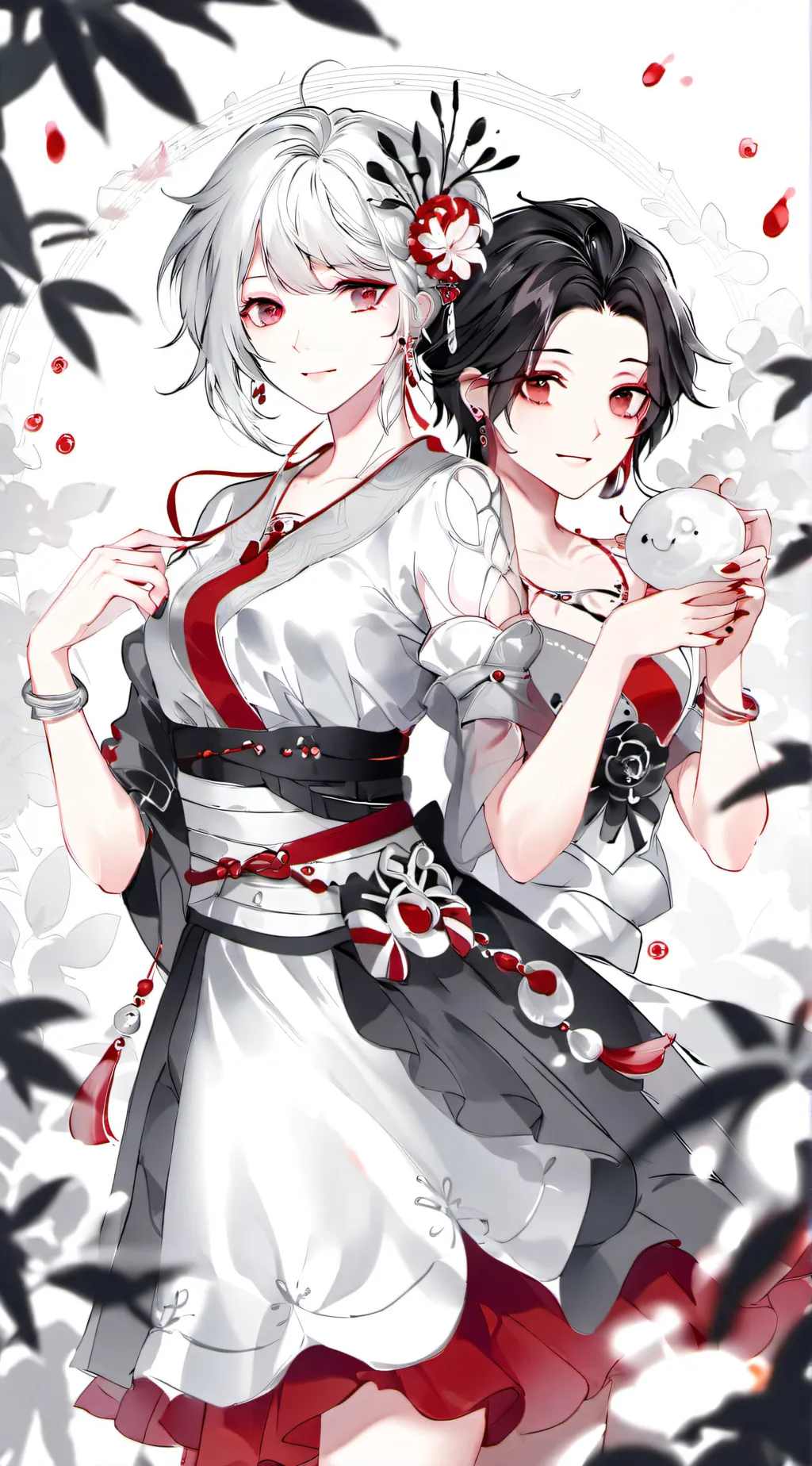 ai character: twins background