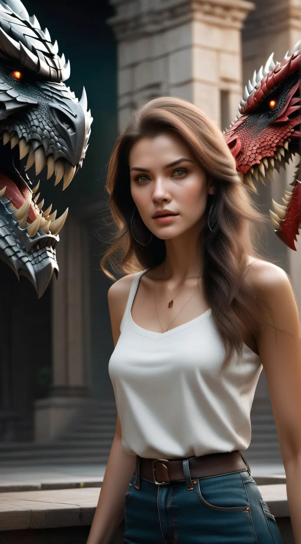 ai character: karu  background