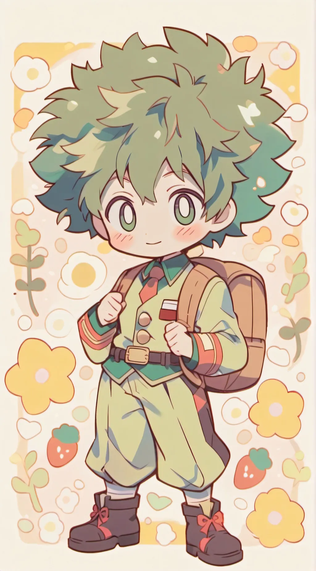 ai character: dekuuu background