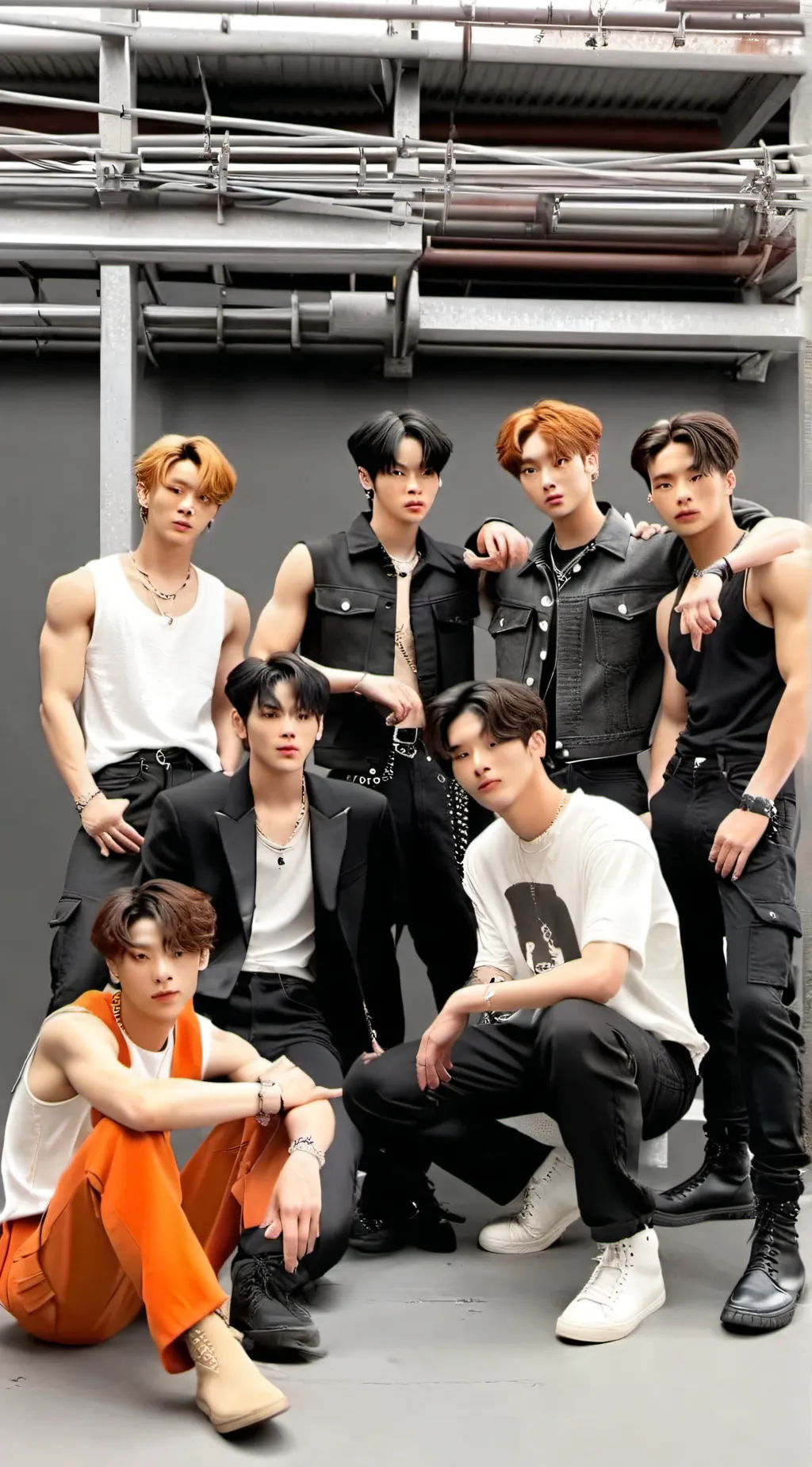 ai character: Stray kids background