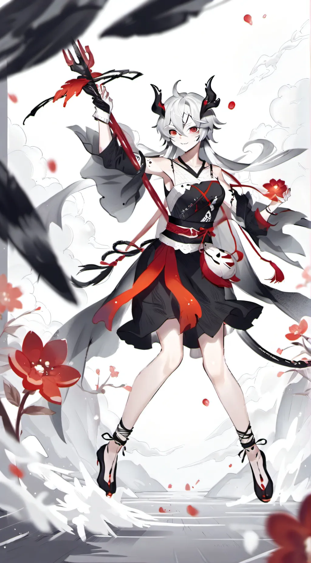 ai character: muzan Jackson  background