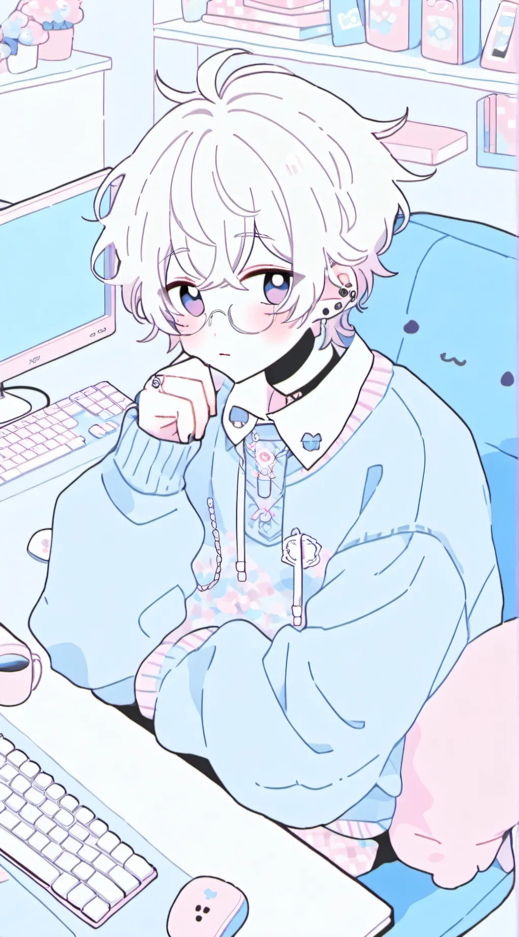 ai character: ~☆Noah☆~ background