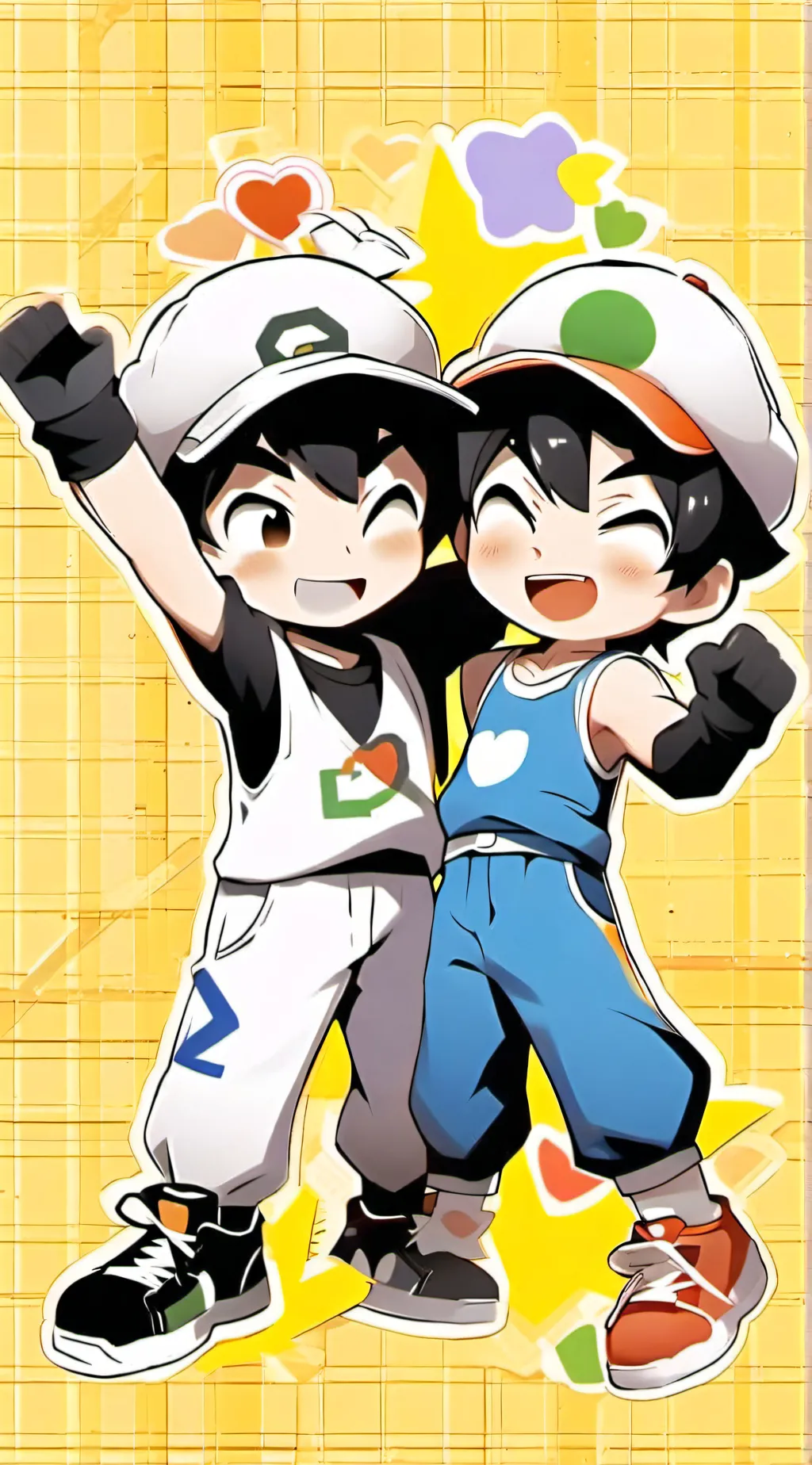 ai character: THE SMG4 CREW 2!  background