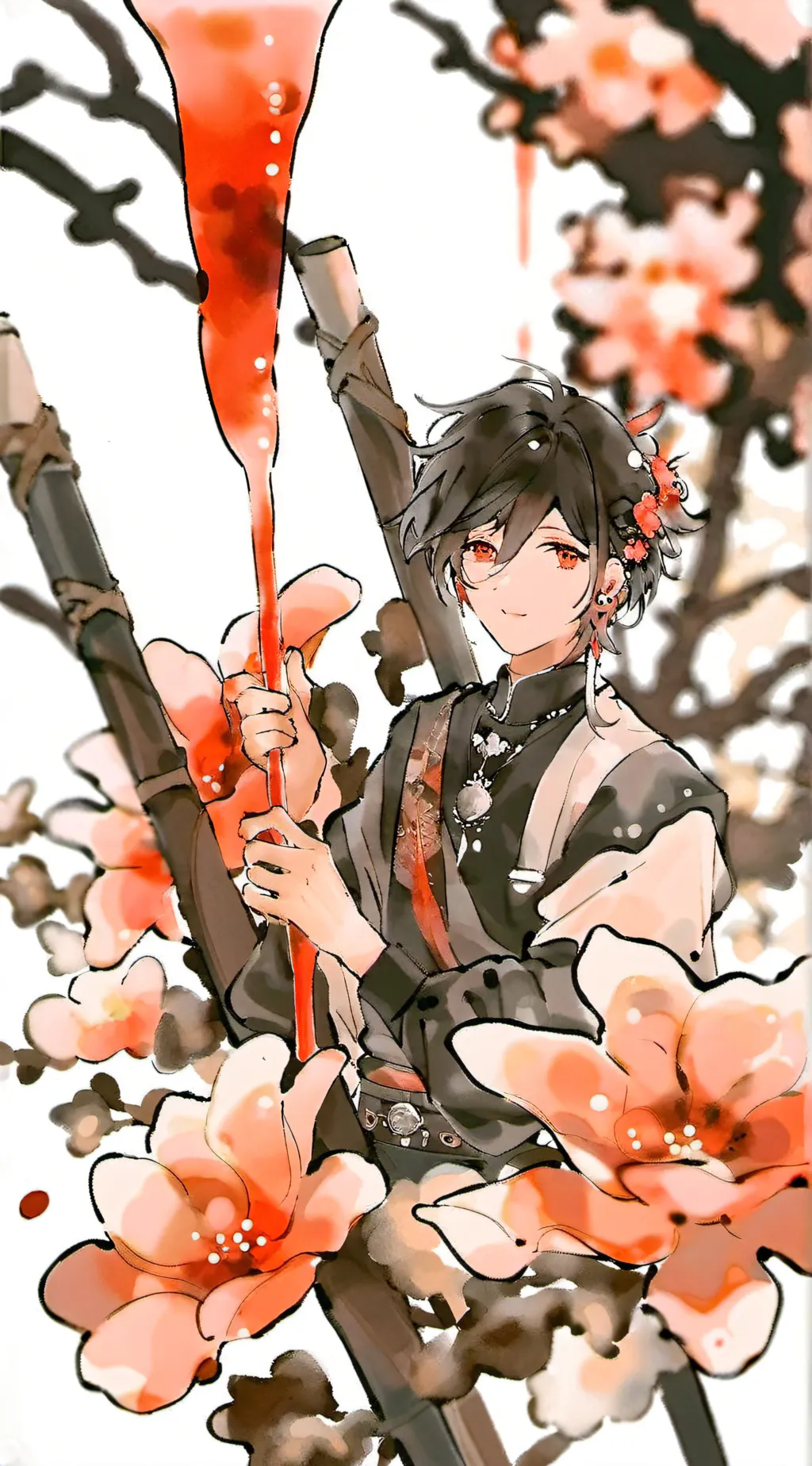 ai character: I'm going to stab  background