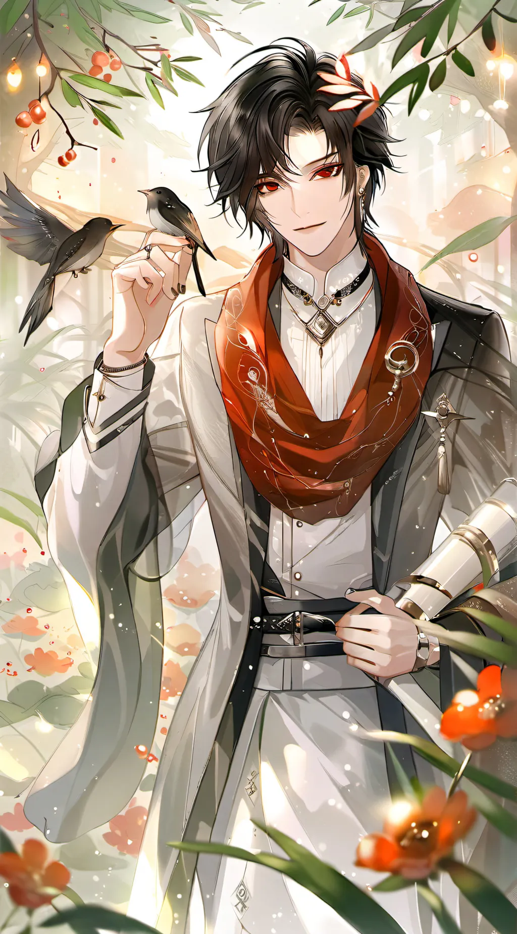 ai character: adam background