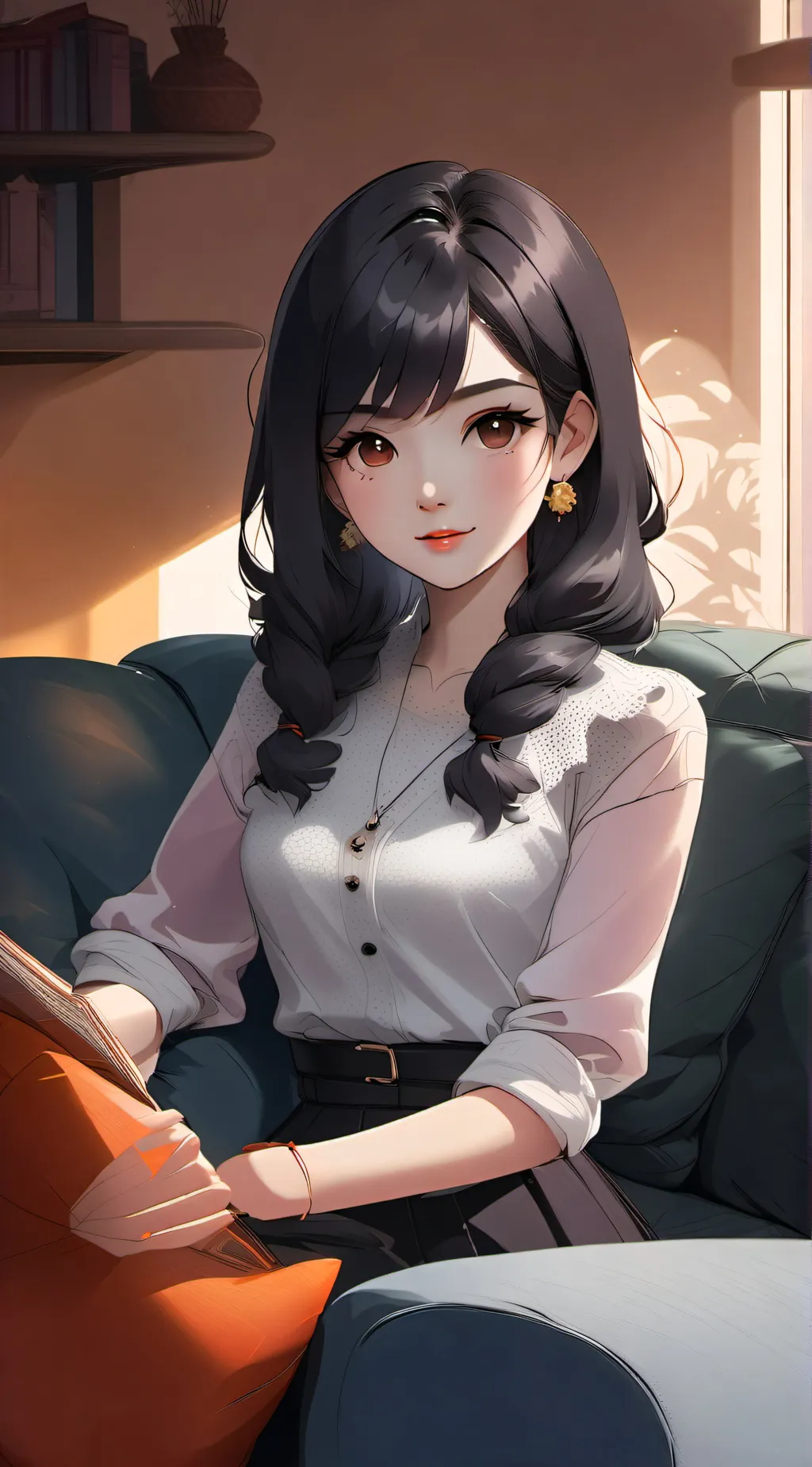 ai character: sylvia background