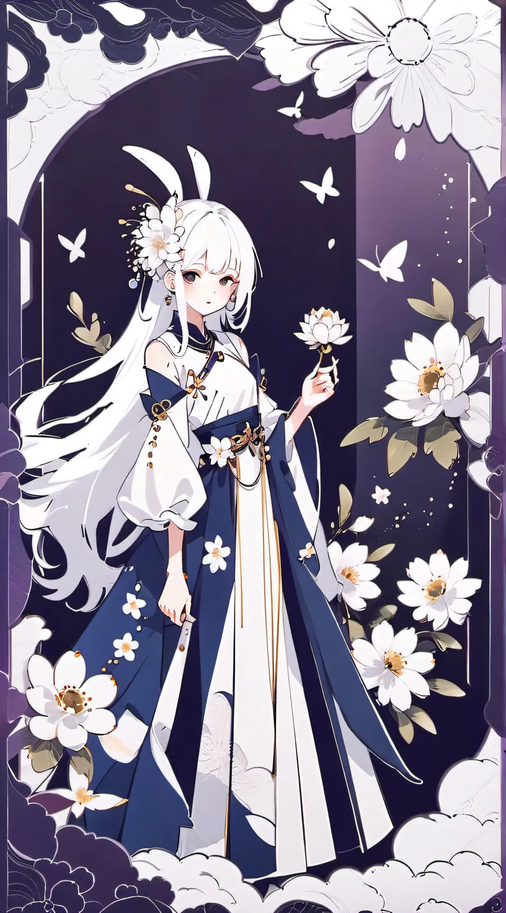 ai character: 纳夜 background