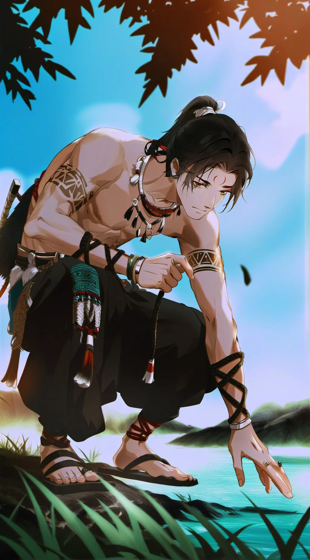 ai character: Tyler background