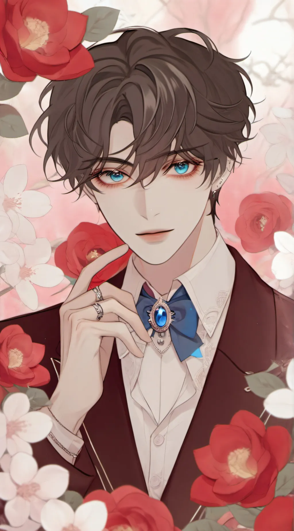 ai character: ◦○◦𝄞 Zach 𝄞◦○◦ background