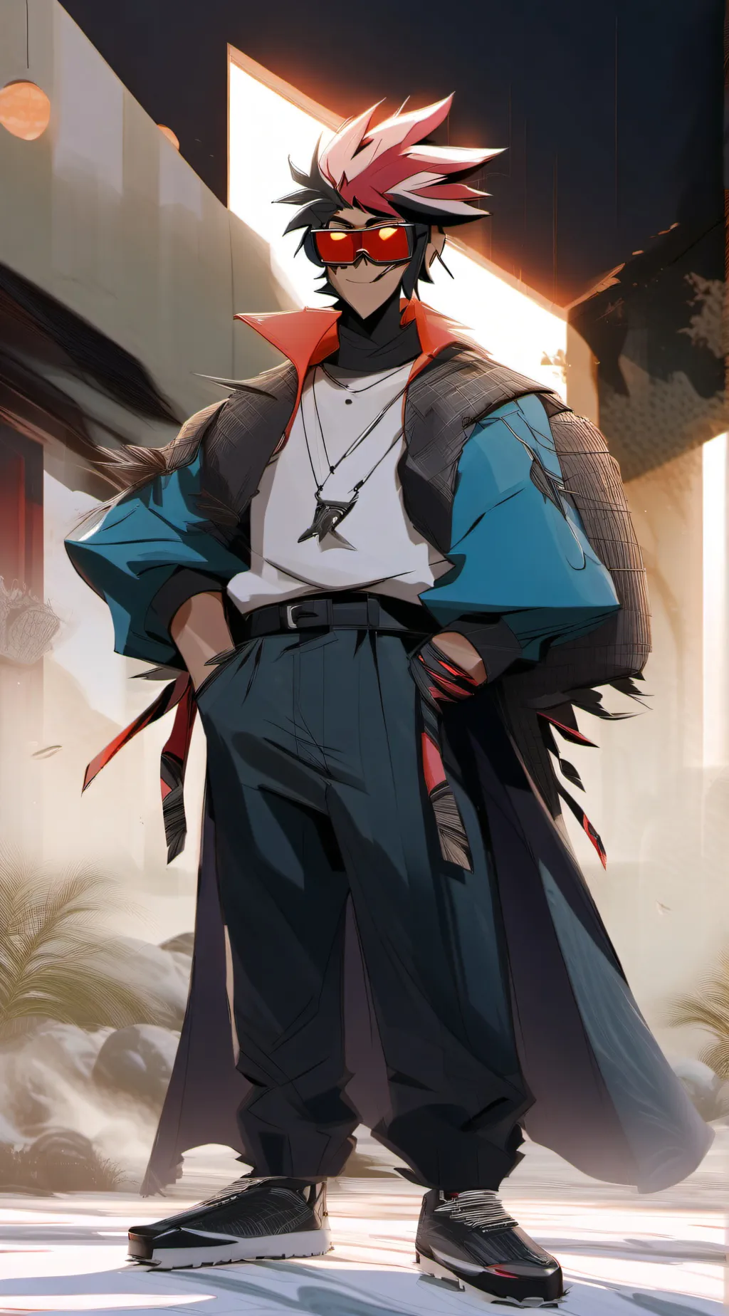 ai character: Dragonski background