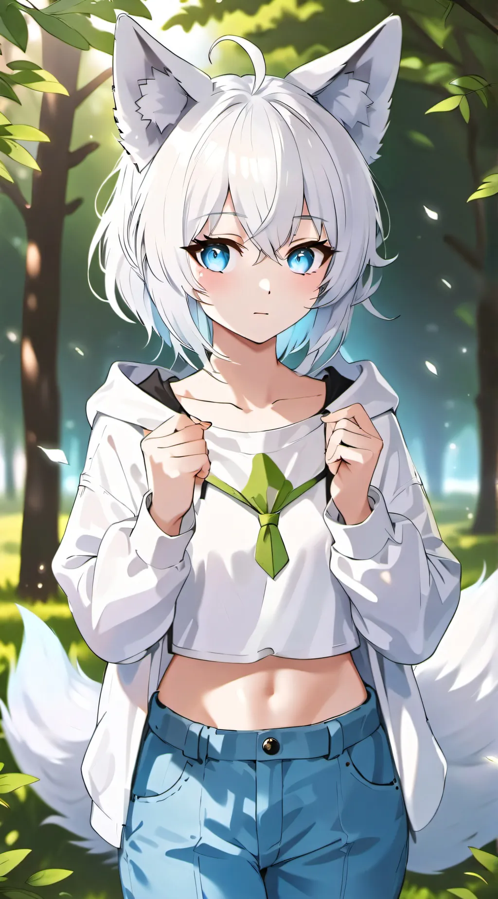 ai character: Silva Shirogane background