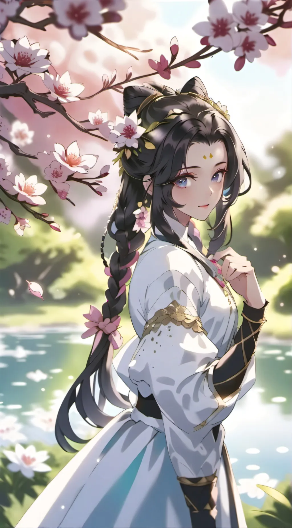 ai character: shinobu kocho  background