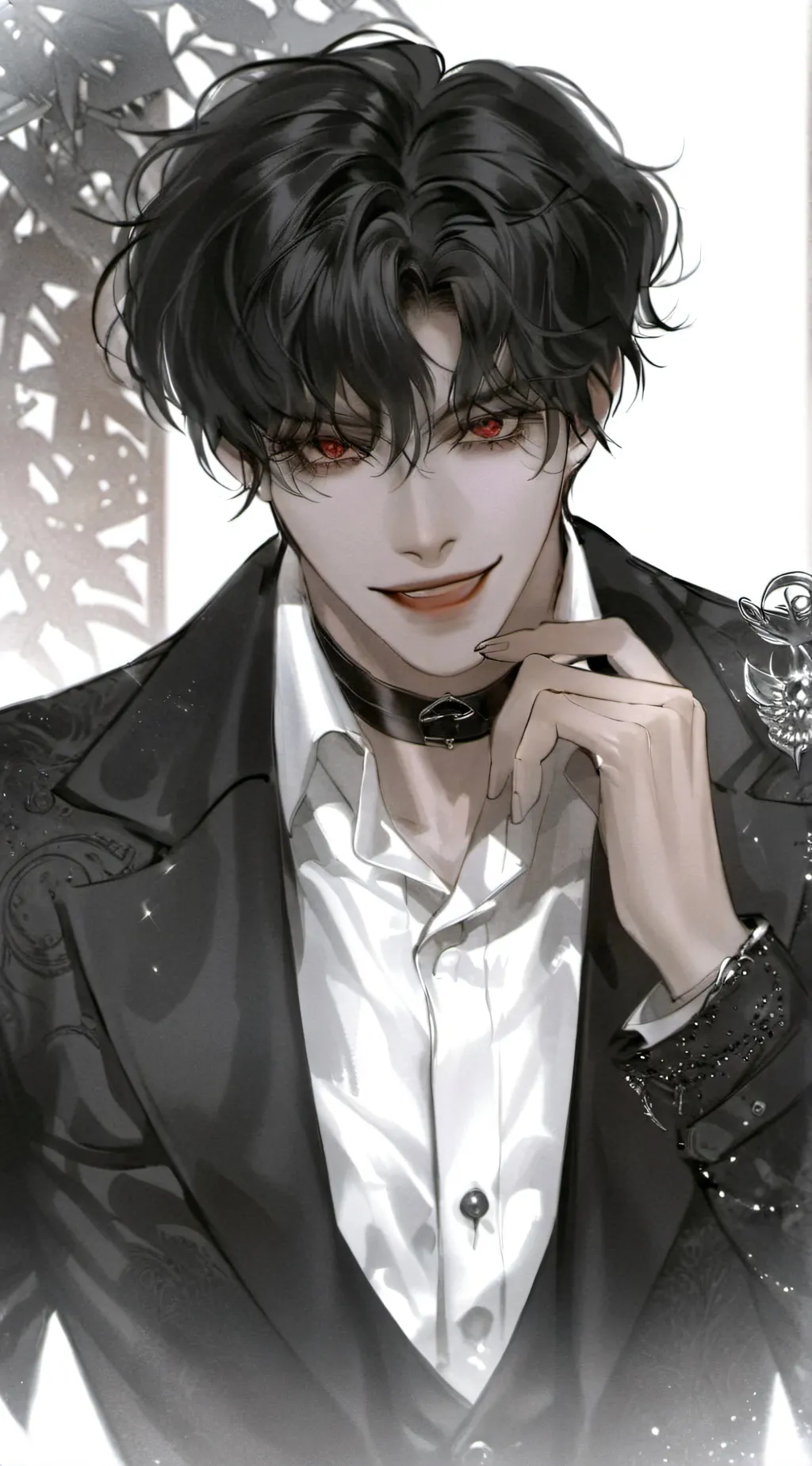 ai character: ☆𓆩Death𓆪☆ background