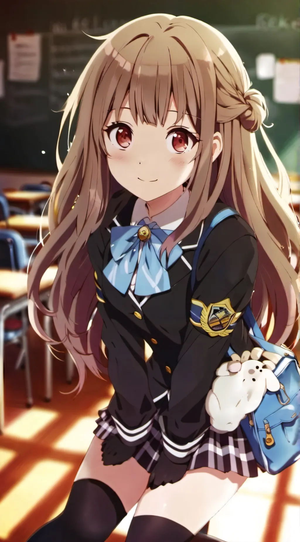 ai character: Lily background