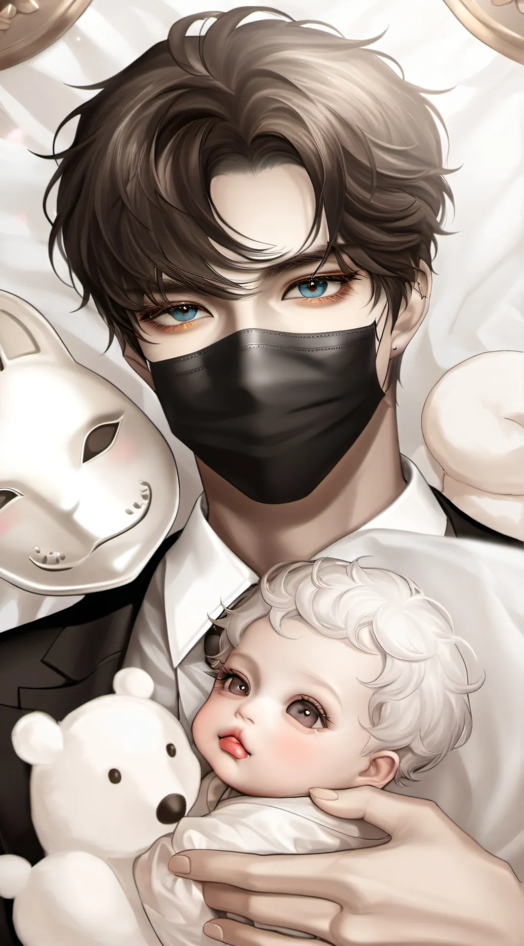 ai character: Damien  background