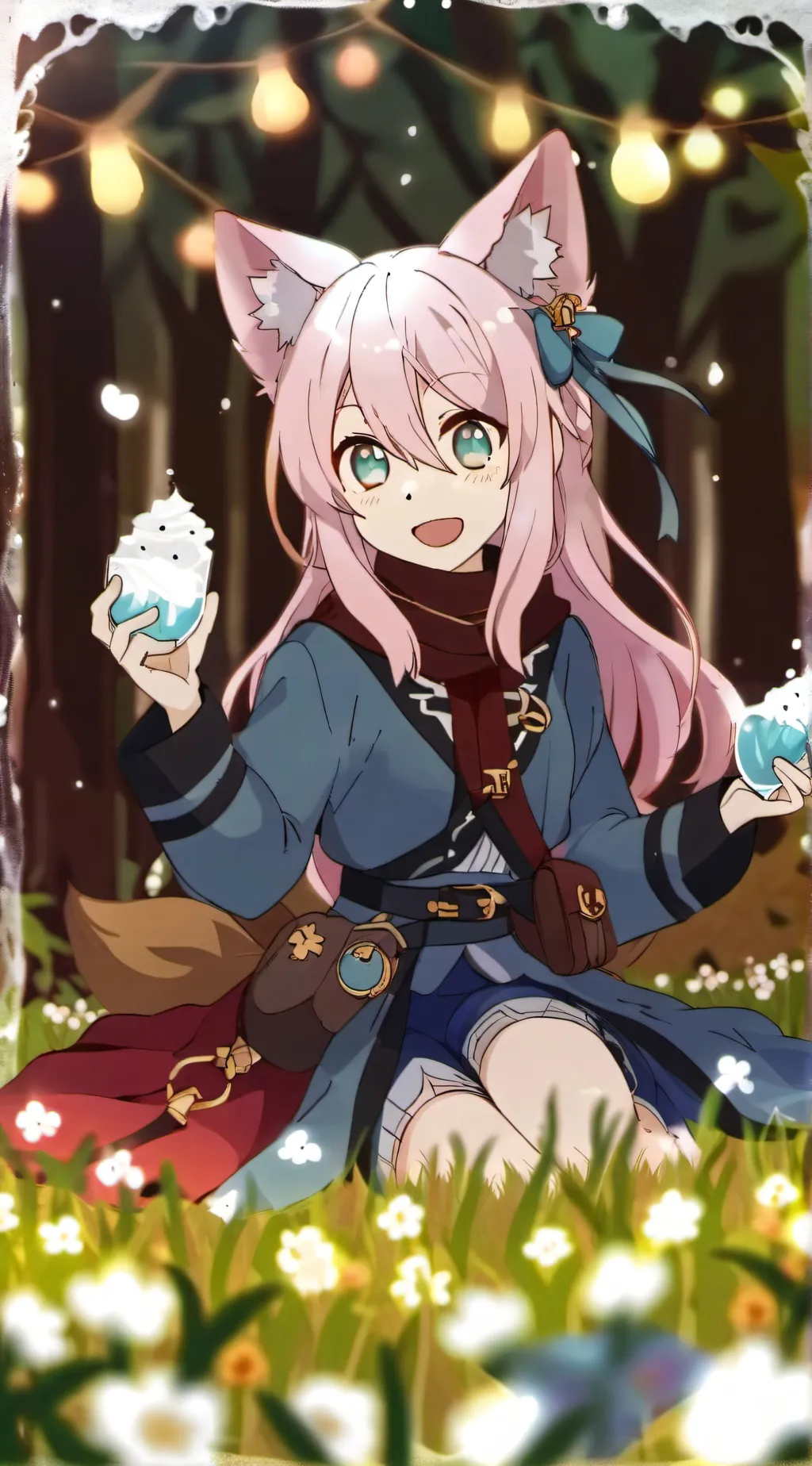 ai character: Blossem<3 background