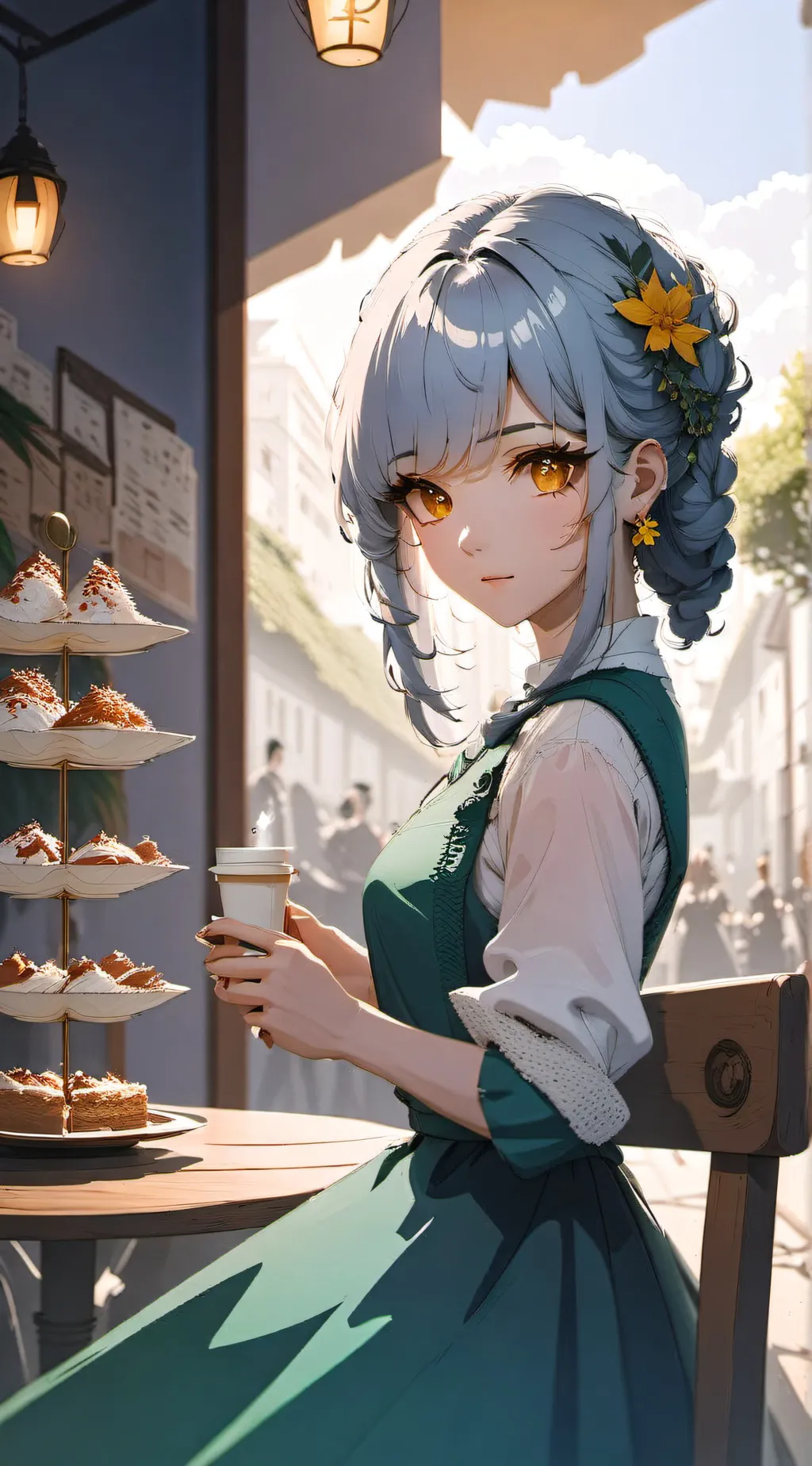 ai character: victoria background