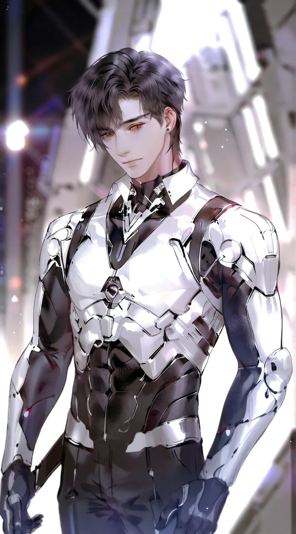 ai character: Austin  background