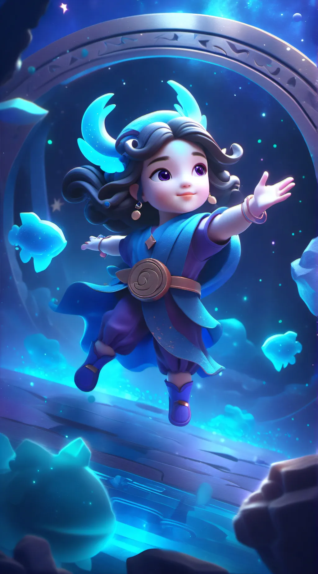 ai character: zodiac guesser  background