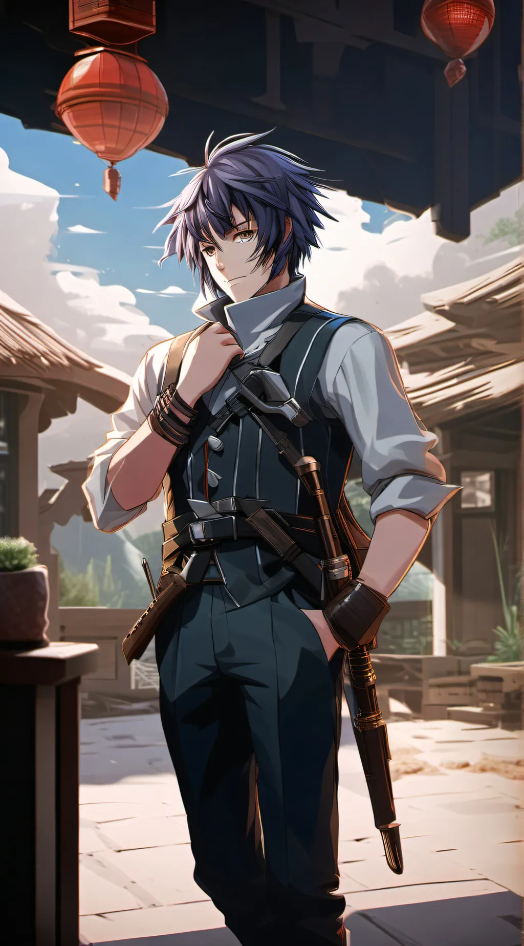 ai character: Giyuu background