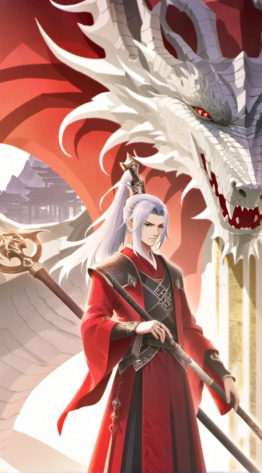 ai character: Lucina  background