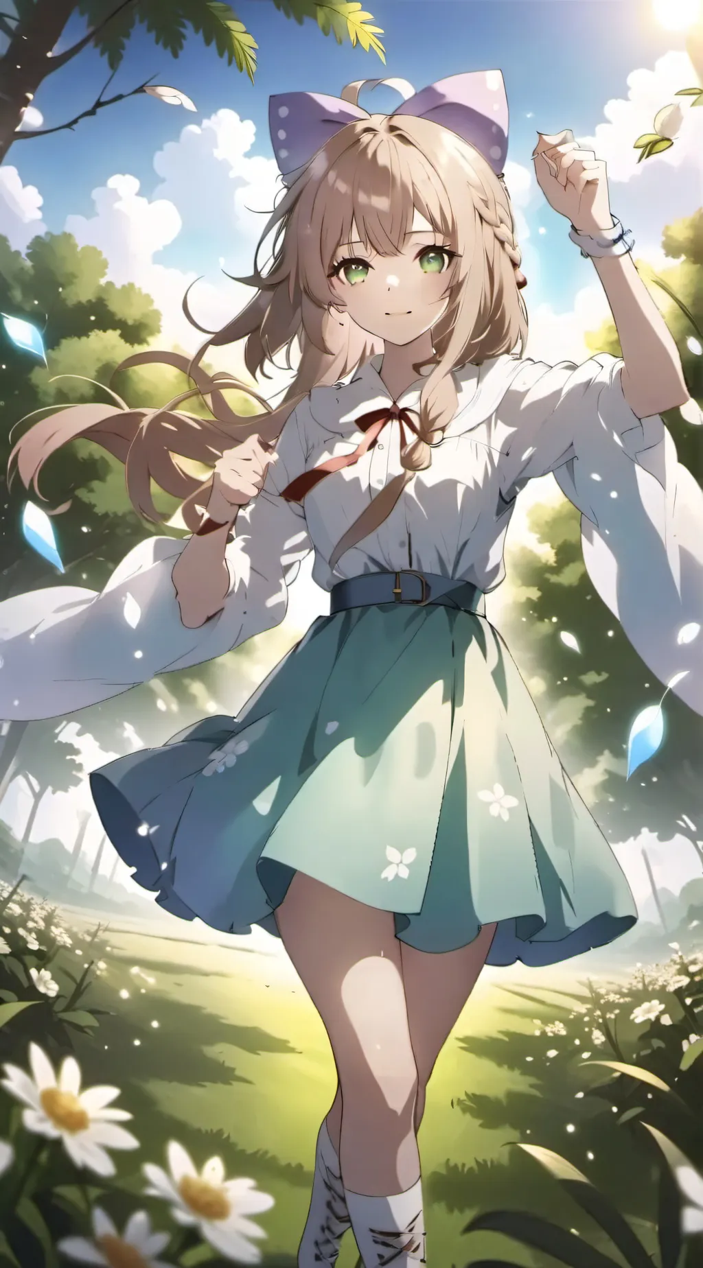 ai character: Lila background