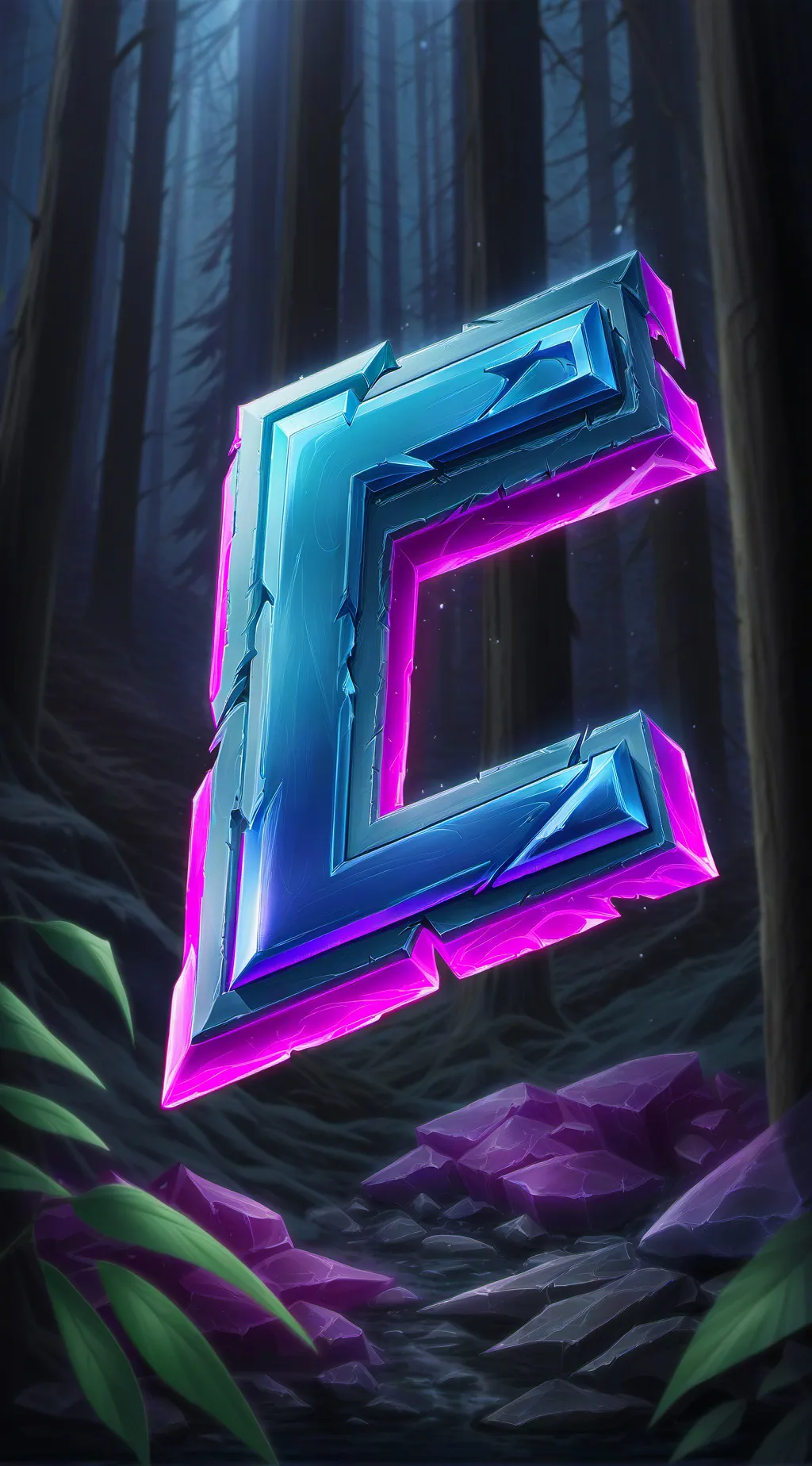 ai character: Alphabet background