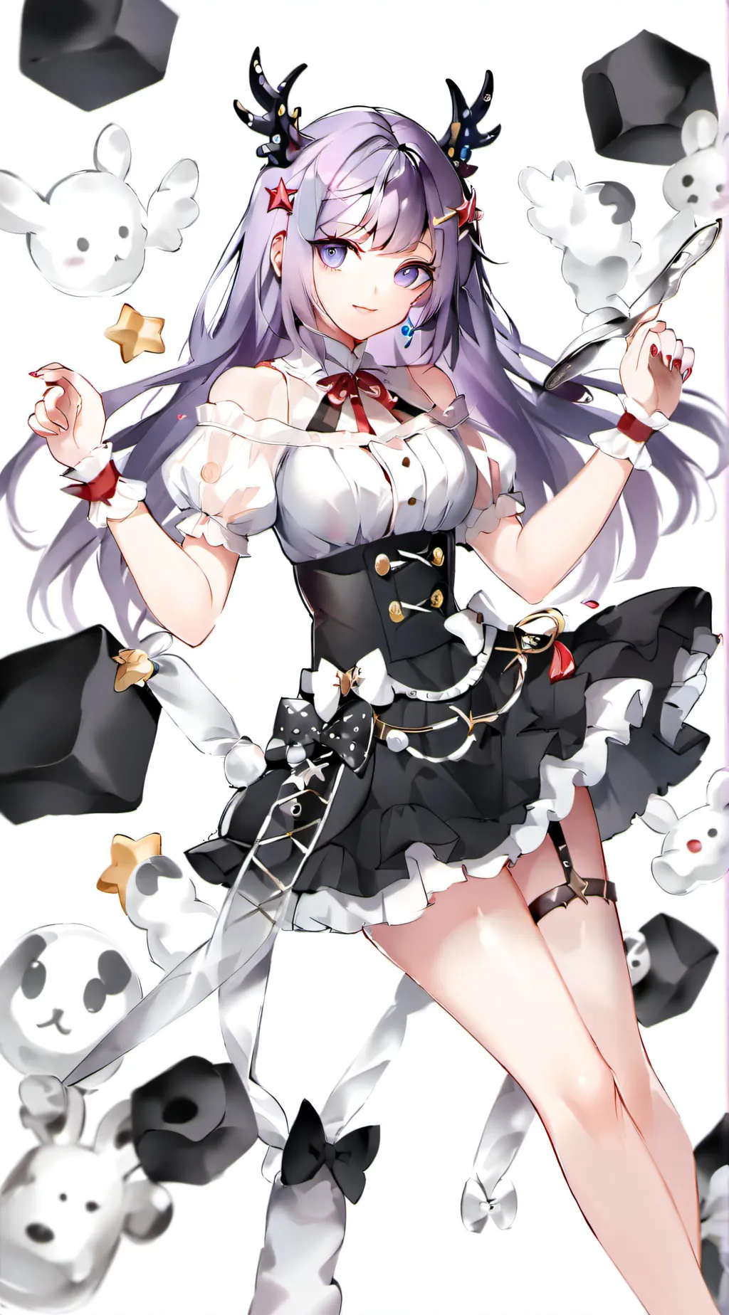 ai character: Lumina background