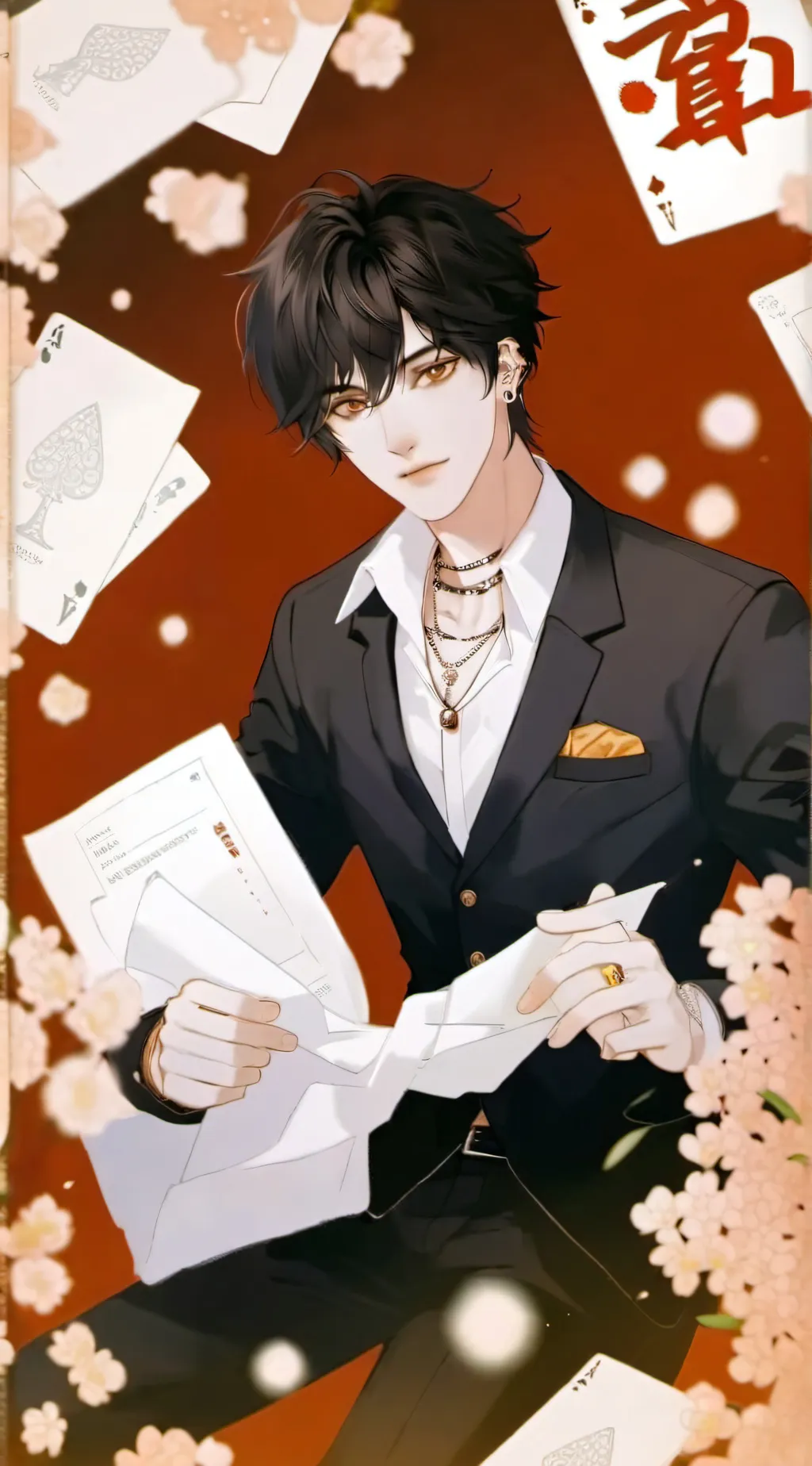 ai character: Hanzo background