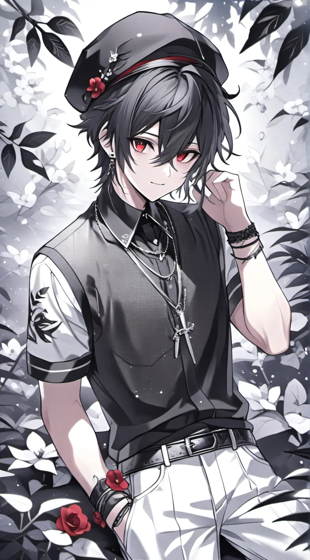 ai character: ~(-Moon-)~ background