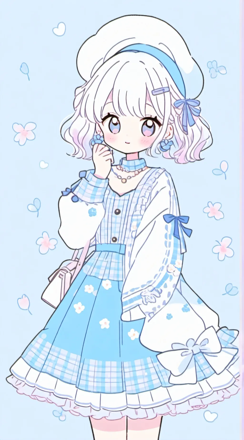 ai character: kny background