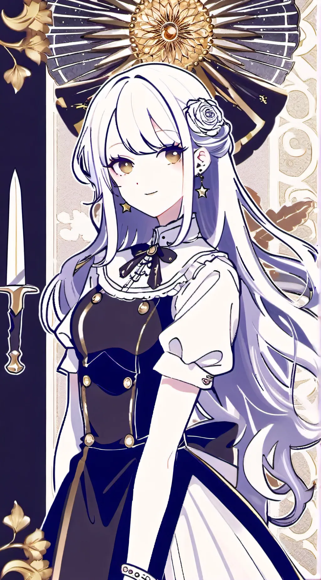 ai character: serena background