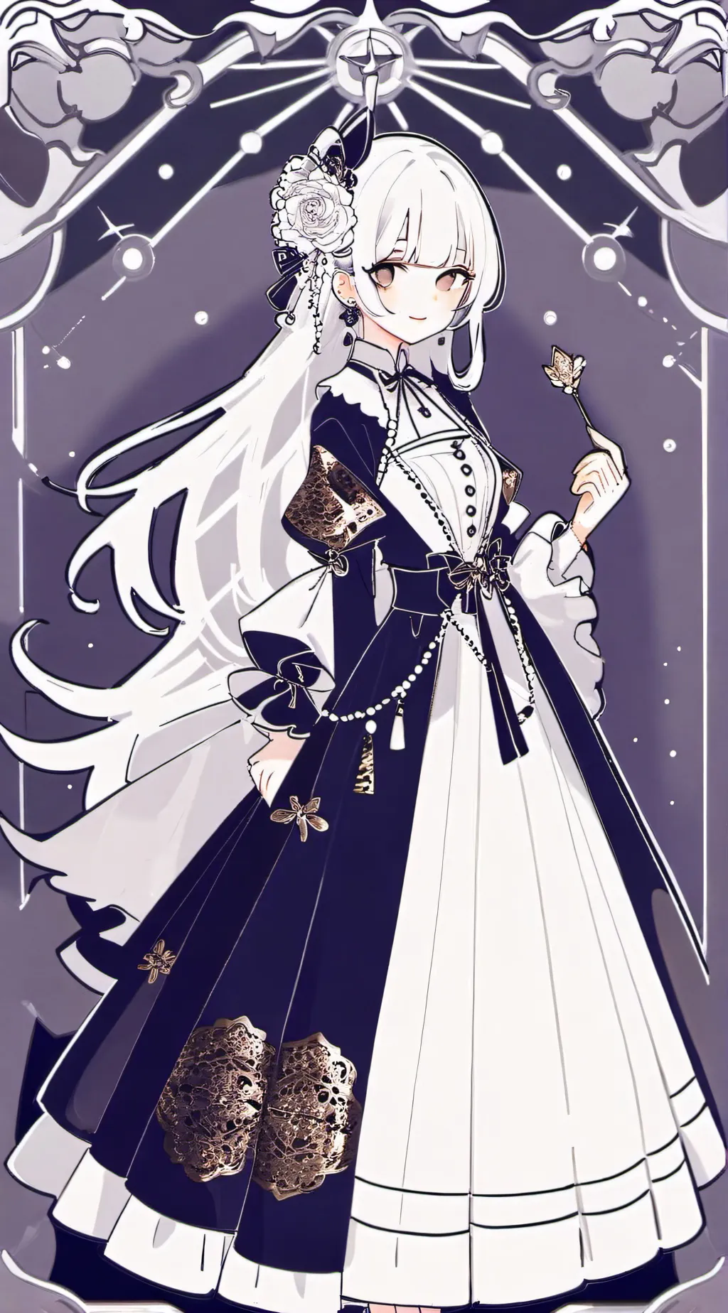 ai character: HH  background