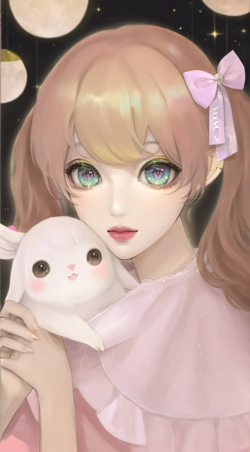 ai character: lily background