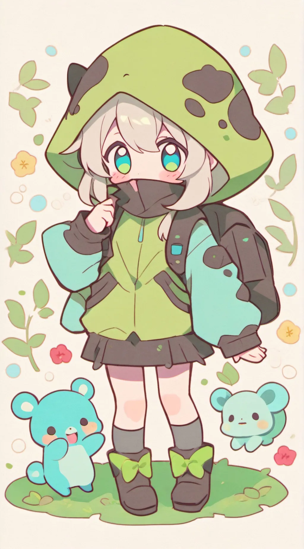 ai character: chipy  background