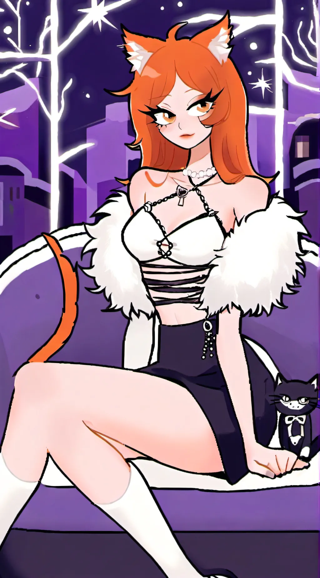 ai character: Selena Star background