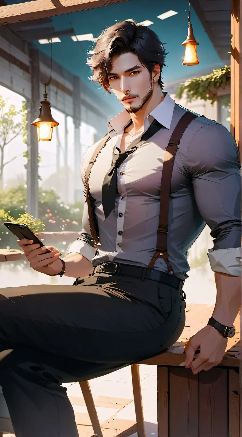 ai character: Benjamin background