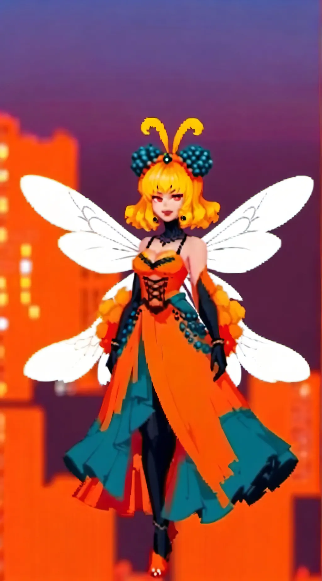 ai character: bublee background