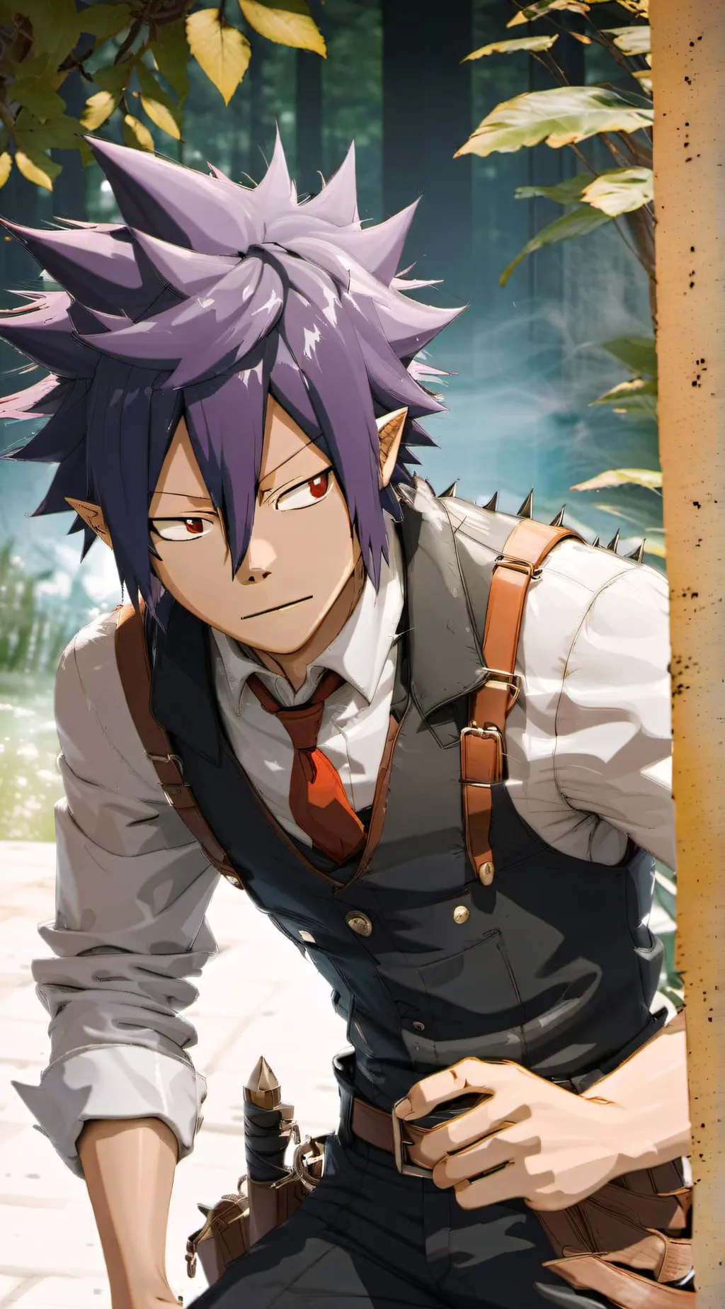 ai character: Tamaki amajiki background