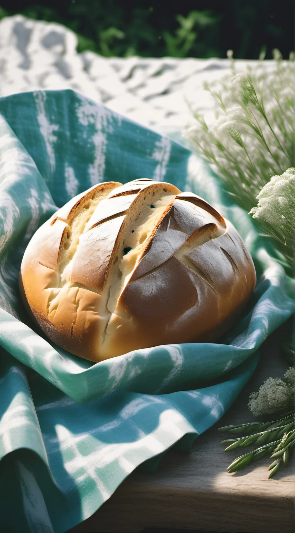 ai character: Bread background