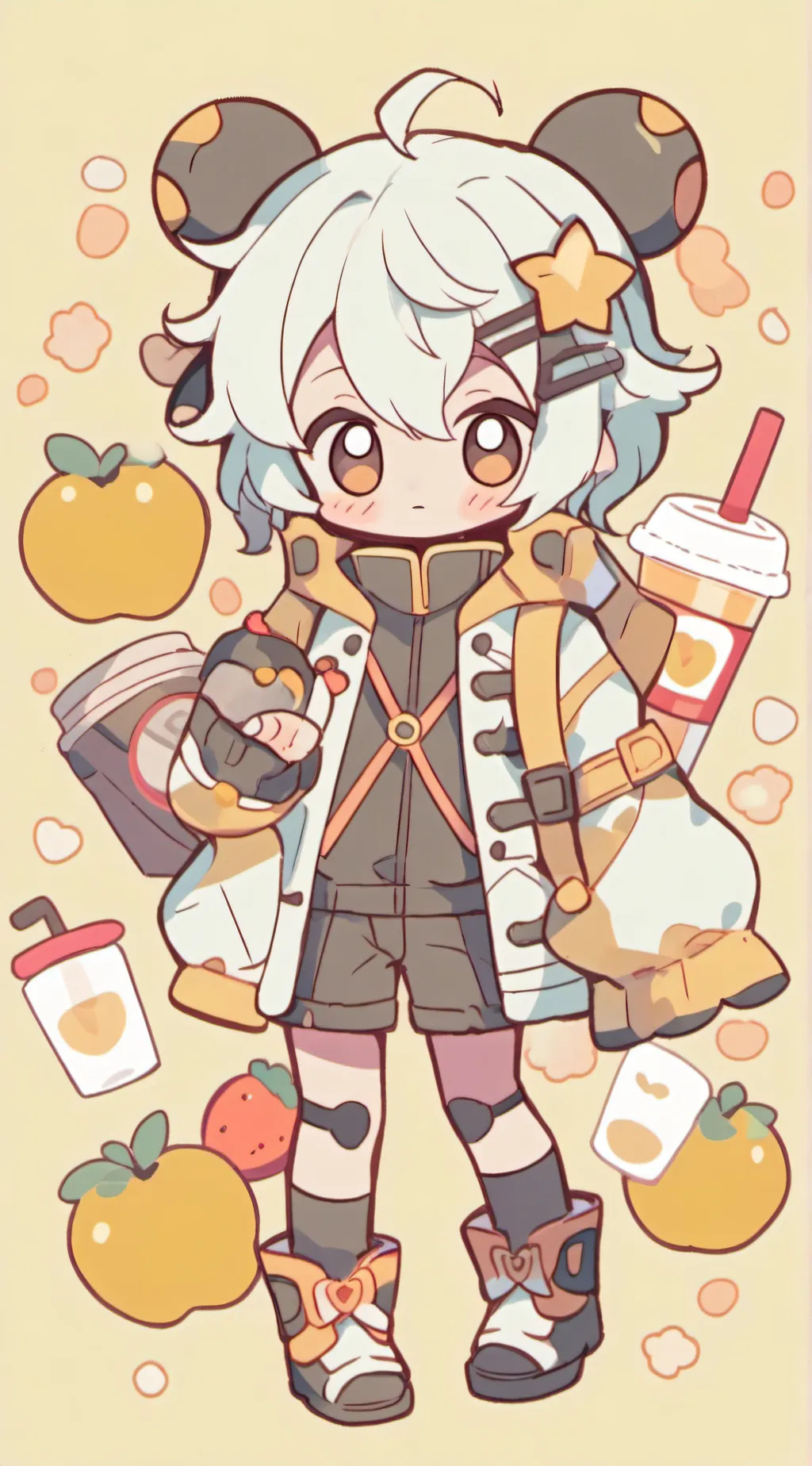 ai character: emma background