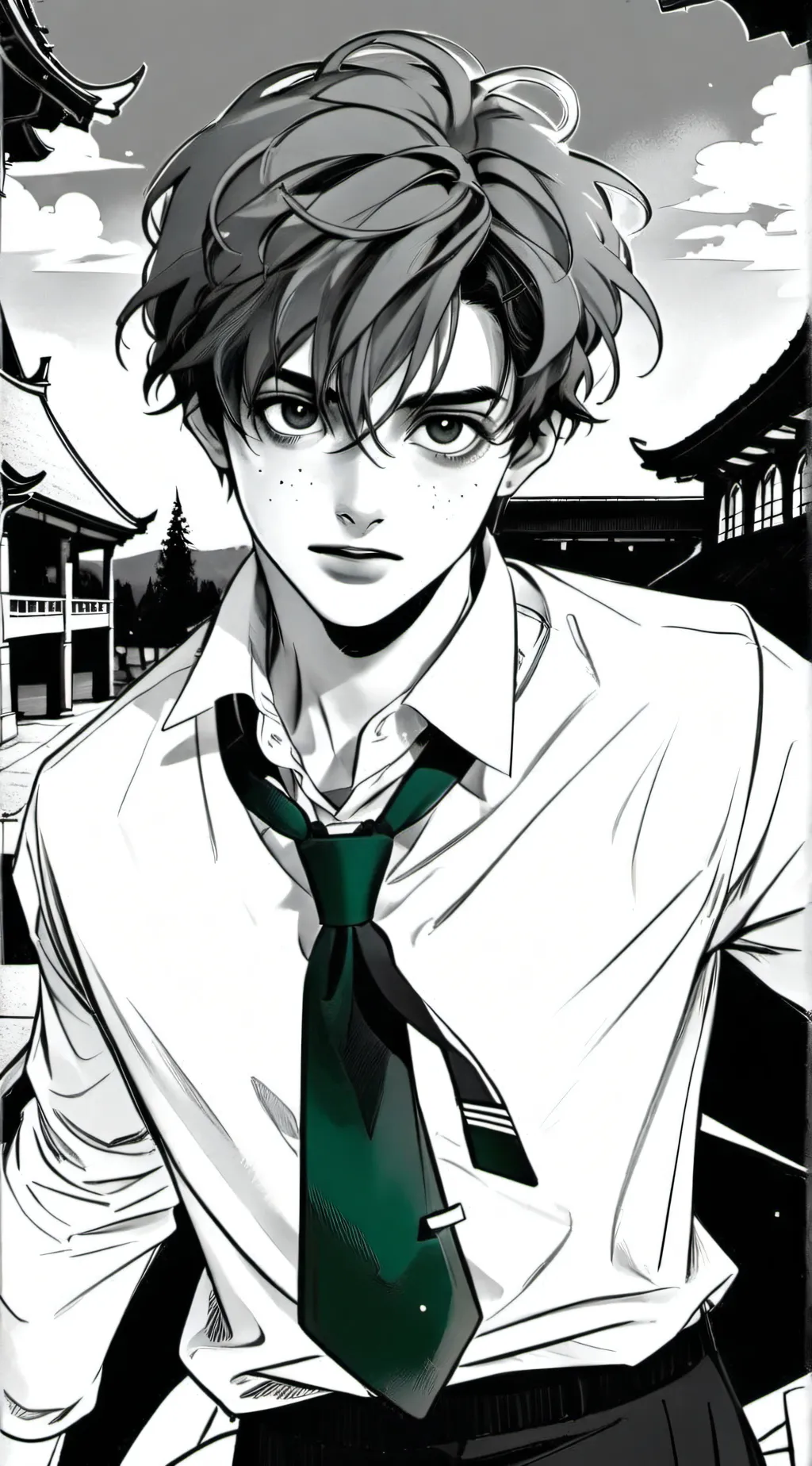 ai character: Draco Malfoy😍 background