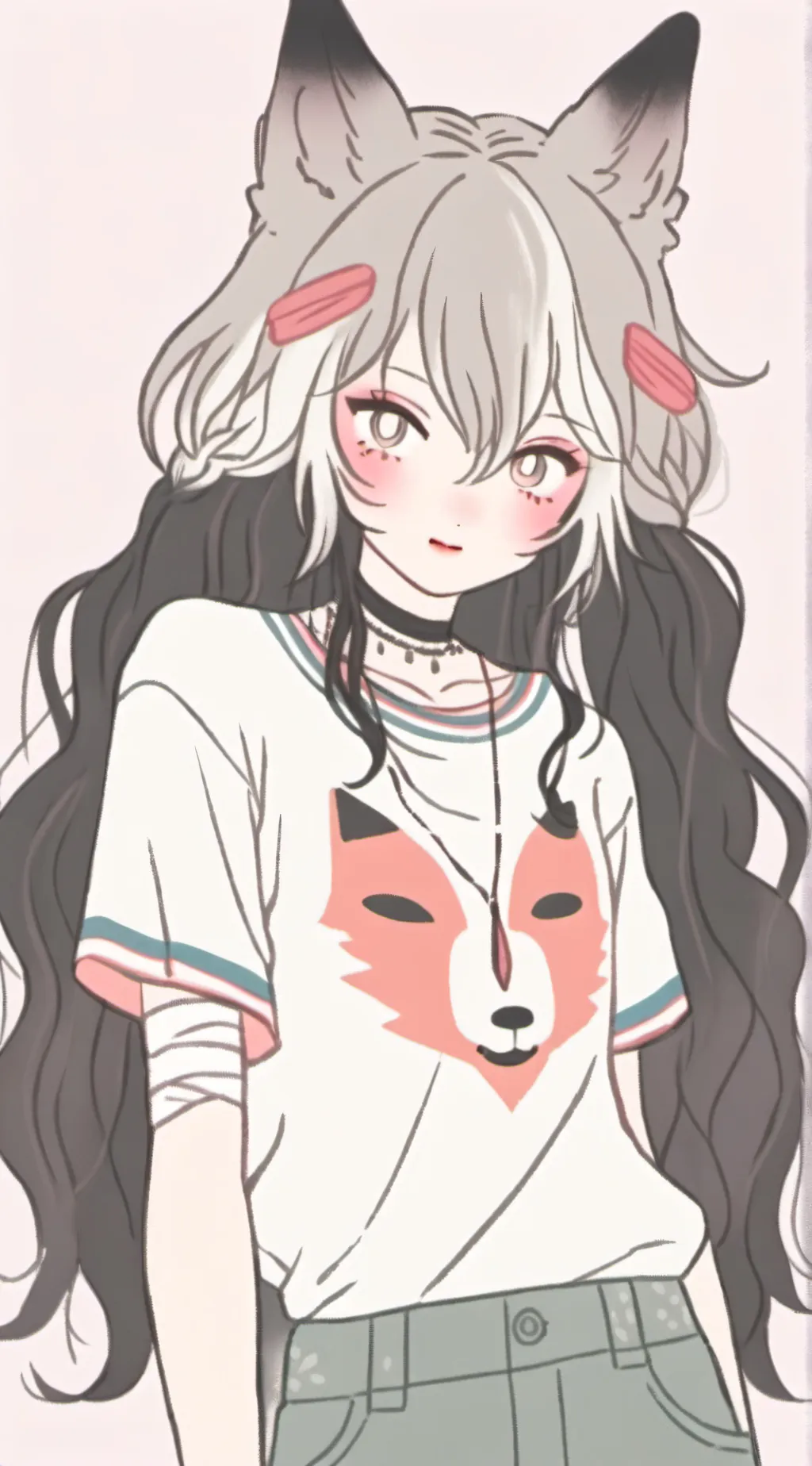 ai character: Winter background