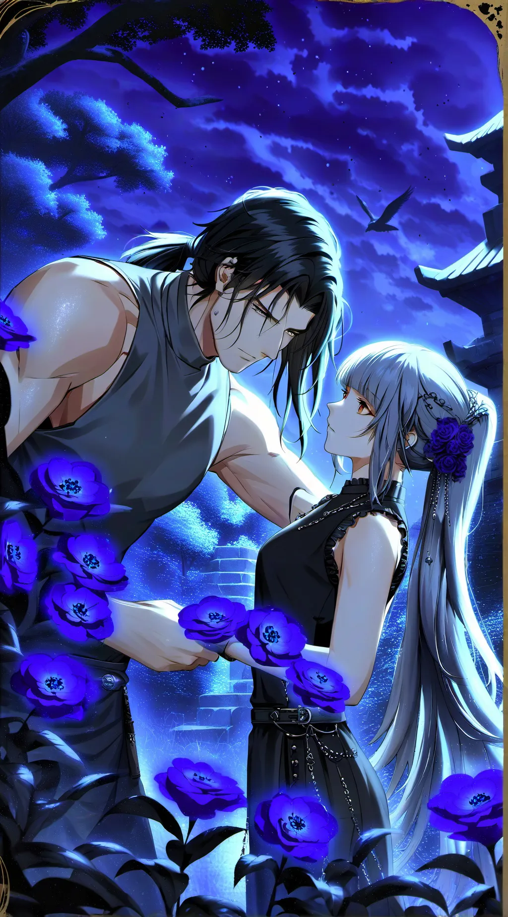 ai character: Damian background